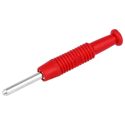 MST 3 RT Miniature plug = 2mm red