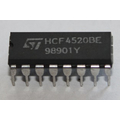 CD 4520 / HEF 4520BE   dual binary synchr. 4-stage up...