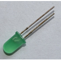 LED 5mm green diffuse standard