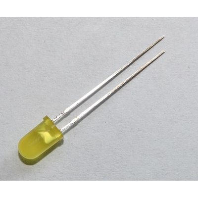      LED 5mm yellow diffuse standard