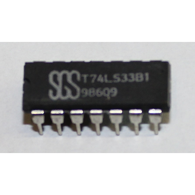   74LS33 quad 2-input nor with open collector output