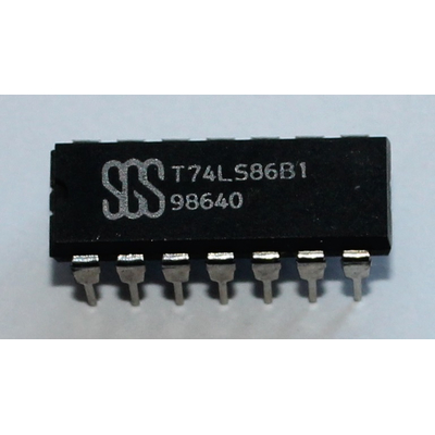 74LS86 quad 2-input exclusive or gate