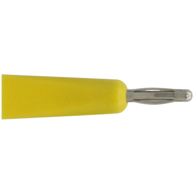 Miniature plug 2mm yellow - 213