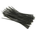 Cable ties 200mm x 3.5mm Black 100 Pieces High Tension UV...