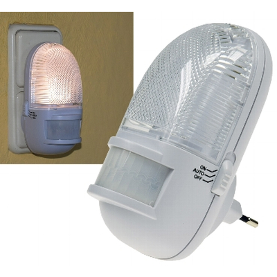 LED night light with PIR motion detector