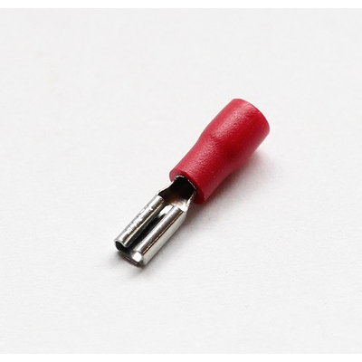Blade receptacle connector red 2.8mm for 0.5-1.5mm cable (content 50 pcs.)
