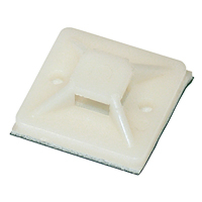 Adhesive base for cable tie 20 x 20 mm Set (Inh. 50pcs)