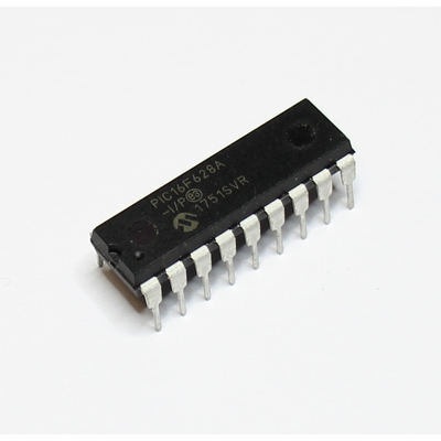 PIC16F628A-I/P PIC-Mikrocontroller Speicher 3,5kB SRAM 224B EEPROM 128B