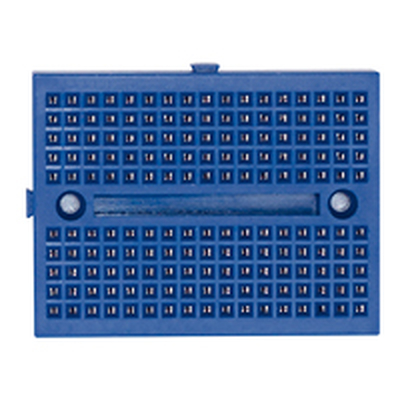 Mini-Laborsteckboards blau 2 x170 Kontakte (Inh. 2Stk)