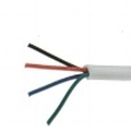 Control line cable 4 x 0,18mm white round