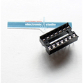IC socket DIP 14 pin pitch 2.54mm