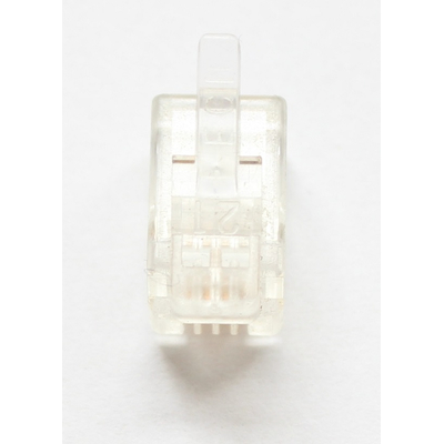 RJ 9 connector male 4 pin 4p4c for round cable
