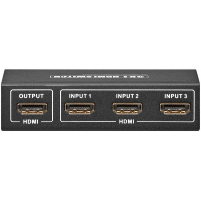     HDMI Umschaltbox - zum Anschluss von bis zu 3 Gerten an z.B. 1 Fernsehgert