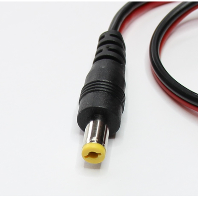 DC koax plug 5.5 x 2.1 with 100 cm cable