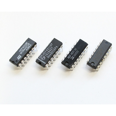 CD 4011 / HEF 4011BP / HBF 4011AE / HCF 4011BE Four NAND gates, each with 2 inputs