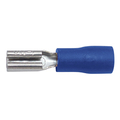 Flachsteckhse blau 2,8mm fr 1,5-2,5 mm Kabel 0,8 x 2,8mm