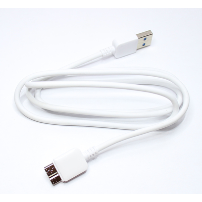 USB sync and charging cable 1m white