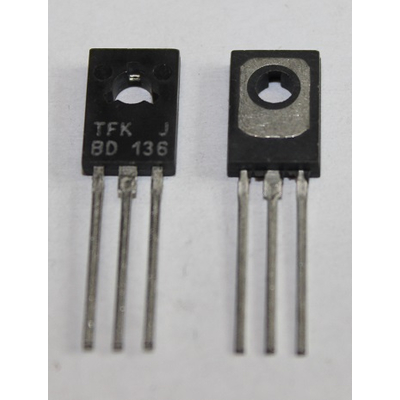 BD136 PNP 45V 1,5A 12W TO126