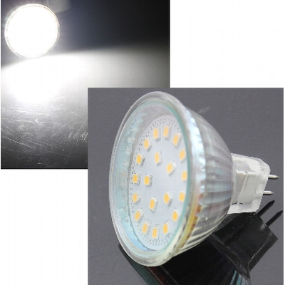 LED Strahler 5W neutralwei&szlig; 4000K 12V - H55 SMD