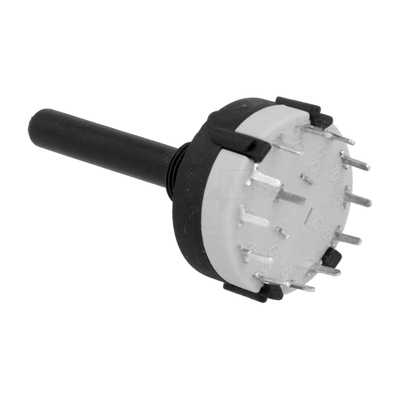                 Rotary switch for PCB mounting 1 pole 12 positions 0,3A / 125VAC BBM