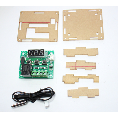 Programmierbarer Thermostat mit 3 Stelliger Digitalanzeige inkl. Gehusebausatz