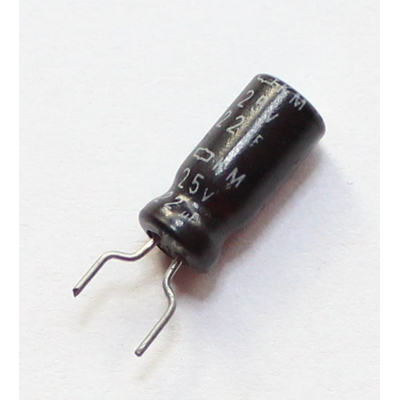 Electrolytic capacitor     22�f   25V 105�C  print