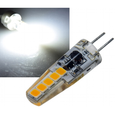 LED pin base lamp 2 watt neutral white 4200K - Silicone W2 G
