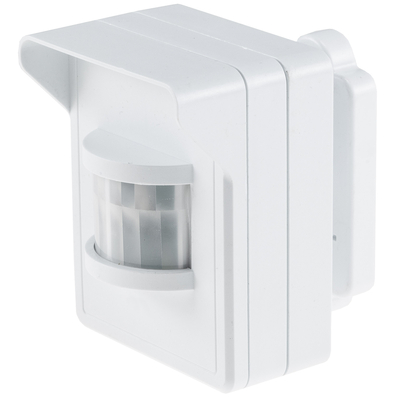 Wireless PIR motion detector, battery-operated for wireless doorbell IP44 - Pilota Porta