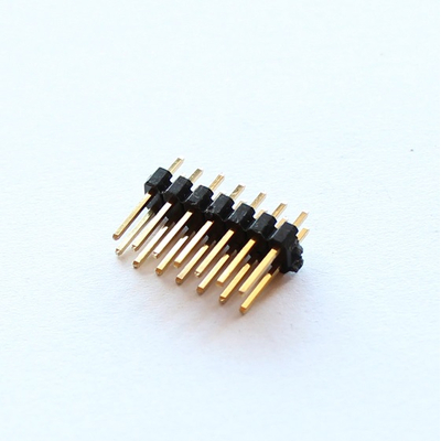Pin header 14 pin 2x 7 straight 1,27mm