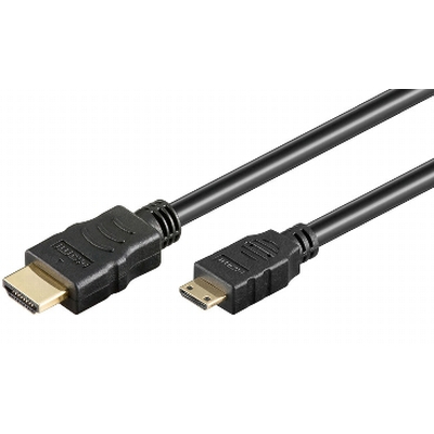 HDMI Verbindungs-Kabel 1,0m HDMI A-Stecker>HDMI C-Stecker