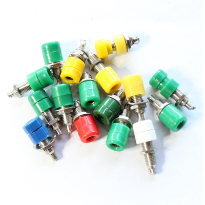 4mm banana sockets 16A used from workshop resolution (16 pieces)