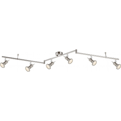       LED ceiling light 6-fold 230V silver - DS-6-280 