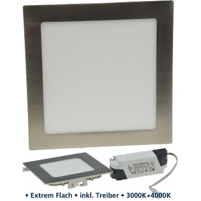 LED Light panel 26W adjustable light color temperaturescolor warm white or neutral white and brightness 20% or 100% - CCT-022