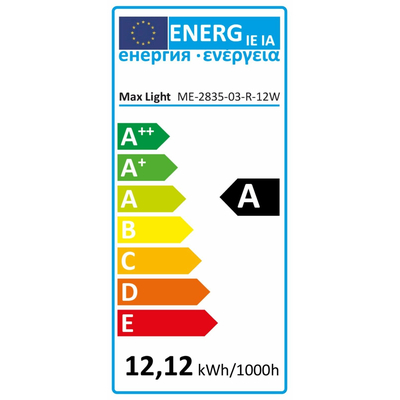 LED light panel �170mm 12W white 4000K