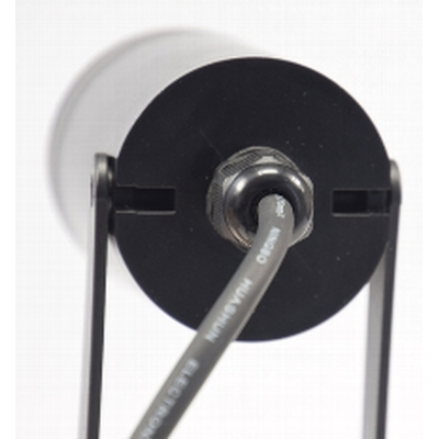 Gartenleuchte GU10 Fassung mit 1,5m Kabel schwarz IP44 - KGL-110