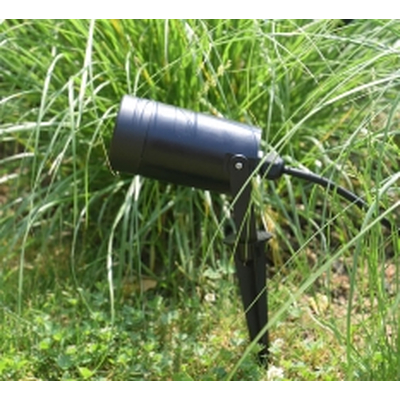 Gartenleuchte GU10 Fassung mit 1,5m Kabel schwarz IP44 - KGL-110
