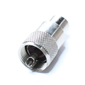 PL-259 connector for RG213 solder connection
