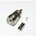 SO-239 Kupplung f�r RG58 - Gold Line