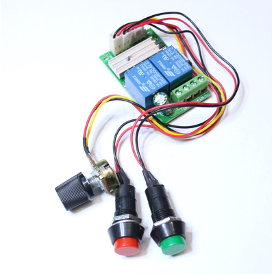 PWM DC motor speed controller with rotation direction selection 6V-28V 3A