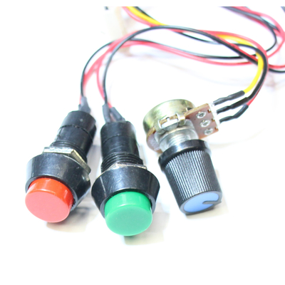 DC motor speed controller with rotation direction selection  6V-28V  3A