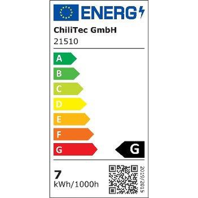 LED spotlight 7W warm white 3000K GU10  - H60COB