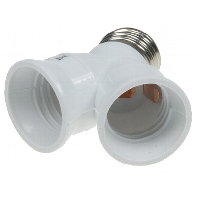 E27 Doppelassung Y-Adapter von 1 x E27 auf 2 x...