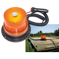 Round warning light with 12 / 24V connection 2m cable