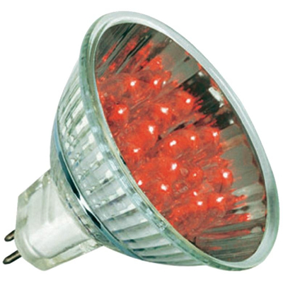 LED Strahler  1 Watt rot �50mm 12VDC