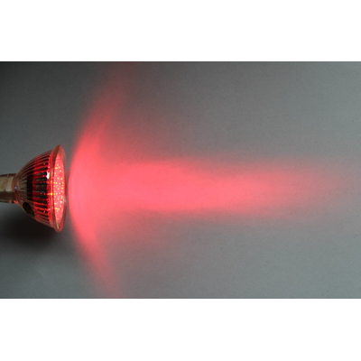 LED Strahler  1 Watt rot �50mm 12VDC