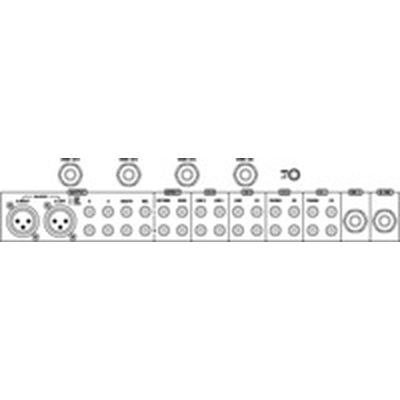 6-Kanal-Stereo-Mischpult - MPX-206/SW