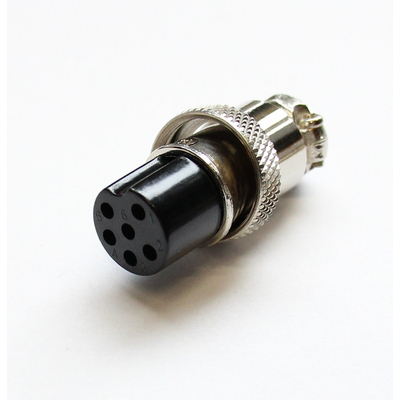 Microphone coupling for radio 6 pin