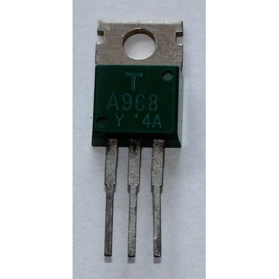 2SA 968 PNP 160V 1,5A TO 220