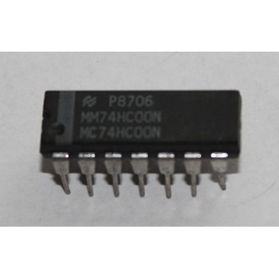       74HC00 quad 2-input NAND gate  high speed