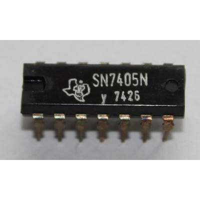 SN7405N Hex-Inverter mit Open-Collector-Ausg�ngen
